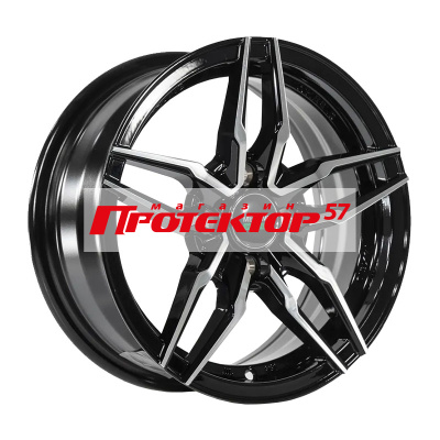 Диск Литой 6x14 PCD 4x98 ET35 D58.6 Megami MGM-30 BKF