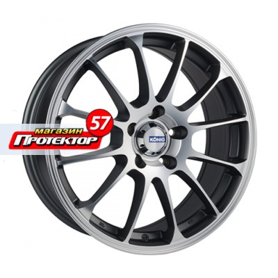 Диск 6.5x15 4x100 ET38 D73.1 Konig Force (SK03) MGMFP