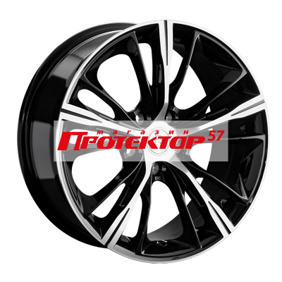 Диск 8x18 5x114.3 ET30 D60.1 Replay LX198 BKFP