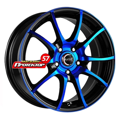 Диск 6.5x15 5x114.3 ET40 D67.1 Racing Wheels H-470 BK-OBL F/P