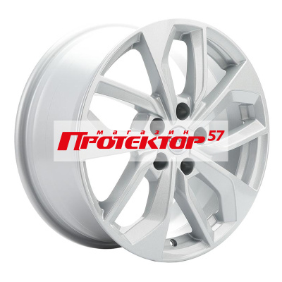 Диск 7x17 5x114.3 ET50 D67.1 Khomen Wheels U-Spoke 703 F-Silver
