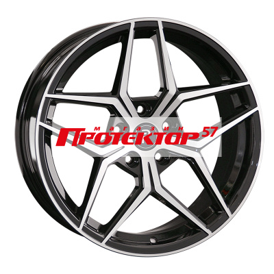 Диск 8x18 5x114.3 ET30 D60.1 Replay LX191 BKF