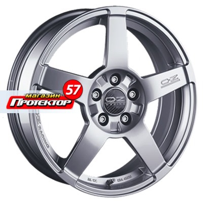 Диск 7x17 5x114.3 ET40 D75 OZ Racing Record Race Silver