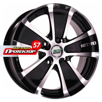 Диск 6x14 4x100 ET43 D60.1 Nitro Y739 BFP