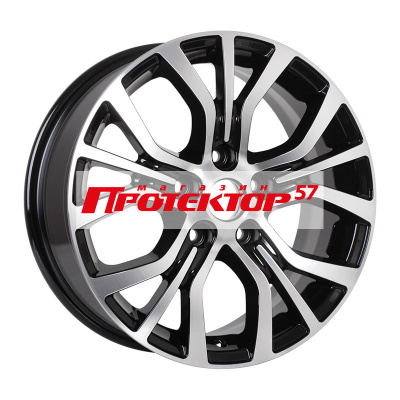 Диск 6.5x16 5x112 ET40 D66.6 Khomen Wheels U-Spoke 608 Black-FP