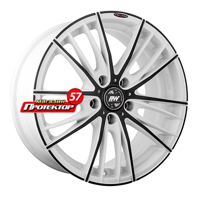 Диск 6.5x15 5x112 ET40 D57.1 Racing Wheels H-551 W-OBK F/P