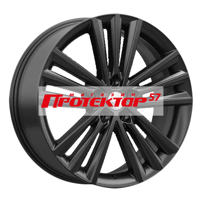 Диск 7.5x19 5x108 ET50 D63.35 СКАД Манчестер чёрный бархат