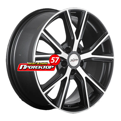 Диск 7.5x18 5x108 ET47 D60.1 X-trike X-122 BKM/FP