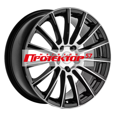 Диск 8x18 5x112 ET43 D66.6 X-trikeRST R108 BK/FP