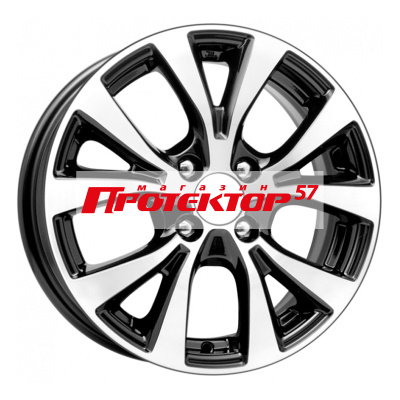 Диск 6x15 4x100 ET46 D54.1 Remain R161 Алмаз черный