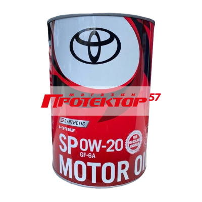 TOYOTA 0W20 SP Синтетическое 1л
