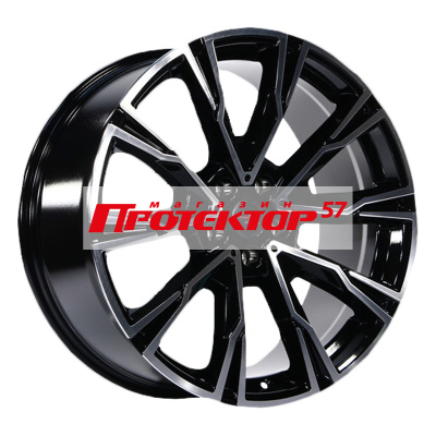 Диск 9.5x21 5x112 ET32 D66.6 Replica LA Concept-B544 BKF