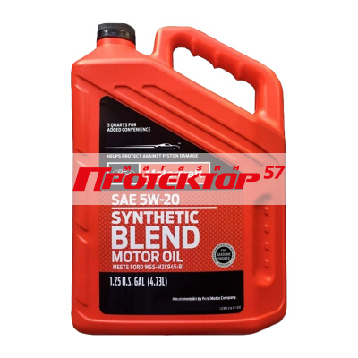MOTORCRAFT Synthetic Blend 5W20 Полусинтетическое 4,73л