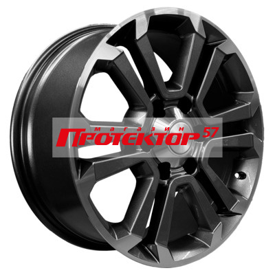 Диск Литой 7.5x18 PCD 6x139.7 ET30 D106.1 Khomen Wheels KHW1817 Gray-FP