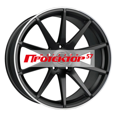 Диск 9.5x19 5x112 ET21 D66.5 BORBET GTX Black Rim Polished Matt