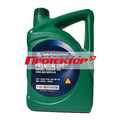 HYUNDAI/KIA Premium DPF+ 5W30 синтетическое 6л