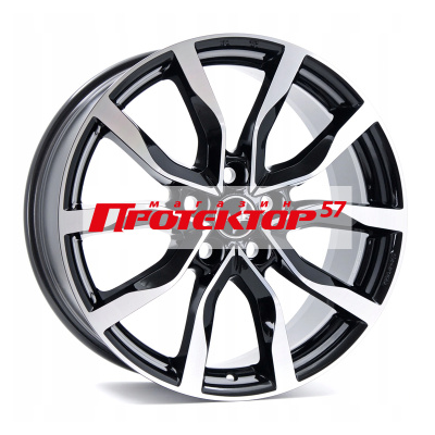 Диск 8.5x20 5x127 ET50 D71.6 MAK Highlands Black mirror