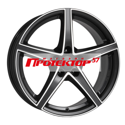 Диск 8x18 5x112 ET45 D70.1 ALUTEC Raptr Racing black front polished