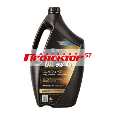 CWORKS OIL 5W40 Синтетическое 4л