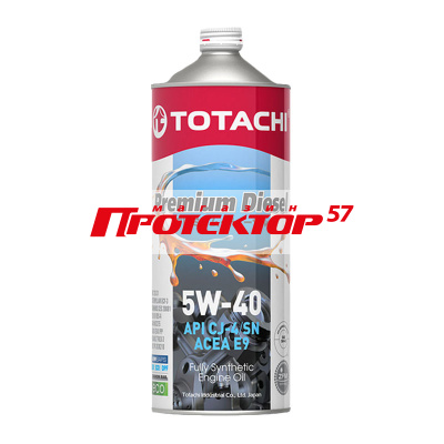 TOTACHI Premium Diesel Fully Synthetic 5W40 CJ-4/SM Синтетическое 4л