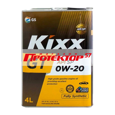 KIXX G1 0W20 SP Синтетическое 4л