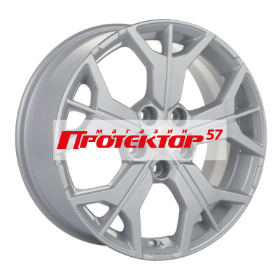 Диск 7x17 5x112 ET54 D57.1 Khomen Wheels KHW1715 F-Silver