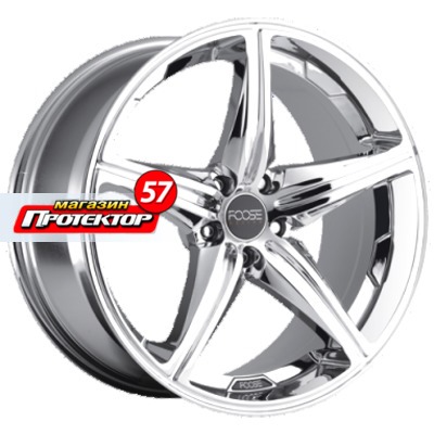 Диск 8.5x19 5x114.3 ET35 D72.62 MHT Foose Speed Chrome