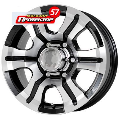 Диск 7x16 6x139.7 ET20 D109.7 СКАД Тритон Алмаз