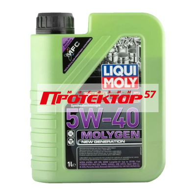 LIQUI MOLY Molygen New Generation 5W40 Синтетическое 4л