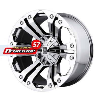 Диск 10x24 8x165 ET25 D125 XD Series XD778 Chrome