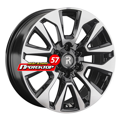 Диск 7.5x19 6x139.7 ET25 D106.1 Replay TY447 BKF