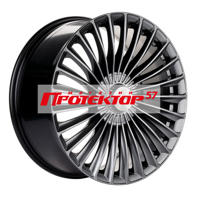 Диск 9.5x20 5x112 ET38 D66.6 Khomen Wheels KHW2008 (C/E/S) Dark Chrome