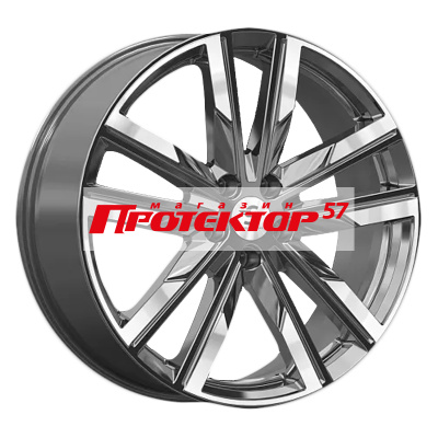 Диск 8x20 5x108 ET39 D60.1 K&K КР014 Diamond gloss graphite