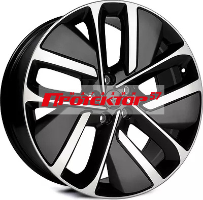 Диск Литой 9x21 PCD 5x120 ET45.5 D62.5 RPLC-Wheels Li1 HBFP