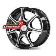 Диск 6x14 4x114.3 ET35 D67.1 X-trike X-110 BK/FP