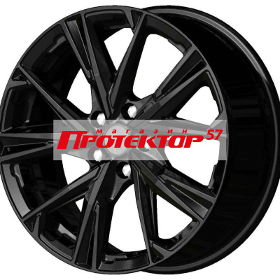 Диск Литой 7x18 PCD 5x114.3 ET45 D60.1 CARWEL Грейс BK