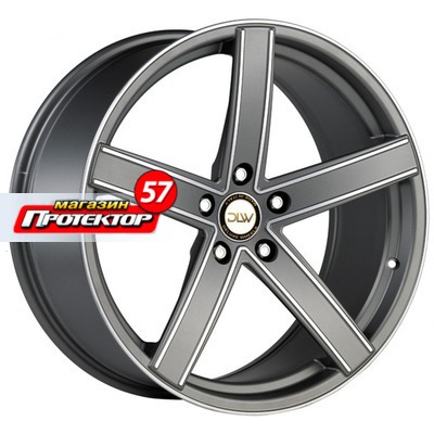 Диск 8.5x19 5x120 ET35 D78.1 DLW UROS Black Matt Polish