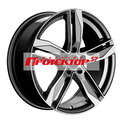 Диск 8x18 5x112 ET29 D66.5 FONDMETAL Hexis Titan Gloss Machined