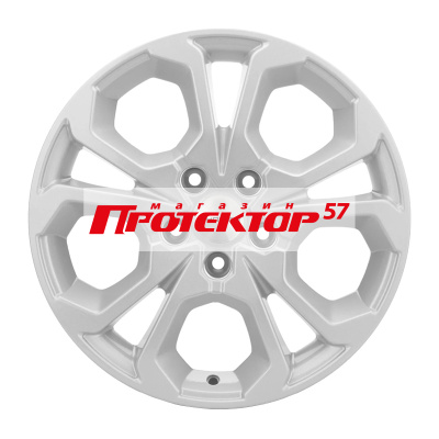 Диск 6.5x17 5x114.3 ET50 D67.1 Khomen Wheels V-Spoke 711 F-Silver