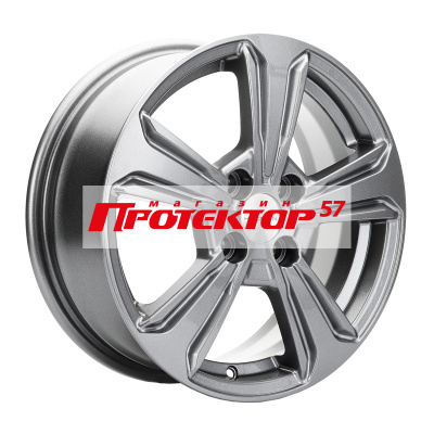 Диск 6x15 4x100 ET48 D54.1 Khomen Wheels KHW1502 Gray