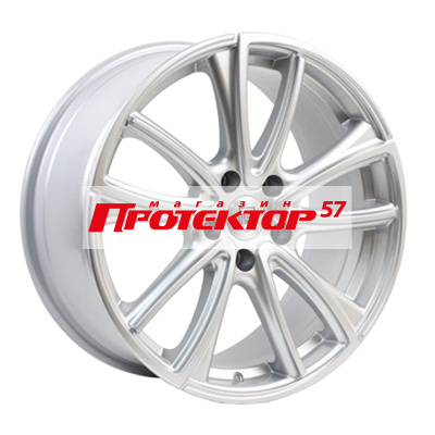 Диск 6.5x16 5x114.3 ET43 D67.1 Tech Line 672 Silver