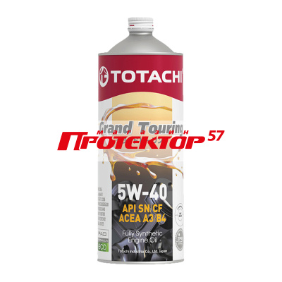 TOTACHI Grand Touring 5W40 CF/SN A3/B4 синтетическое 1л