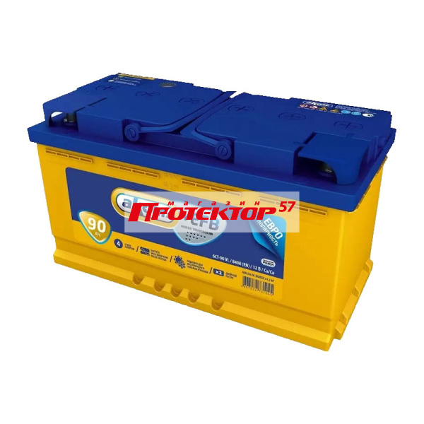 Аккумулятор АКОМ EFB 90 А/ч L+ Прямой EN840А 353x175x190 Стандартные