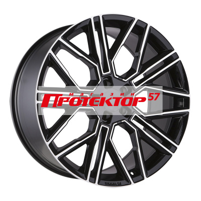 Диск 9.5x21 5x120 ET45.5 D62.5 Khomen Wheels KHW2101 Black-FP