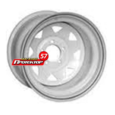 Диск 8x15 5x127 ET-19 D75 4x4sport Штамп JEEP Белый