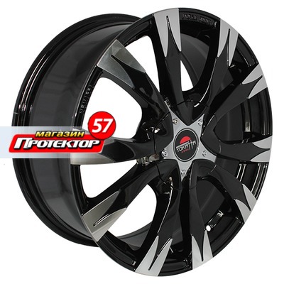 Диск 7x17 5x108 ET55 D63.3 Yokatta MODEL-6 BKF