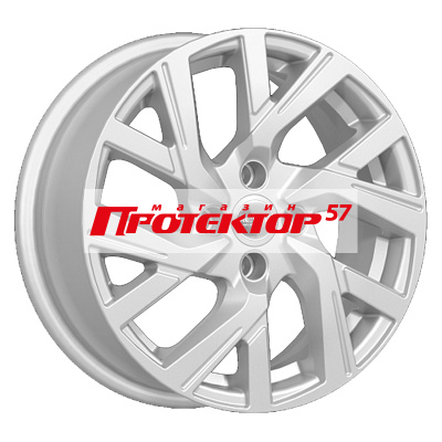 Диск 6x15 4x100 ET39 D60.1 K&K КСr1030 Сильвер