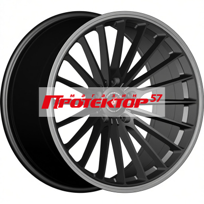 Диск 8.5x19 5x112 ET32 D66.6 INFORGED IFG36 Black machined lip  