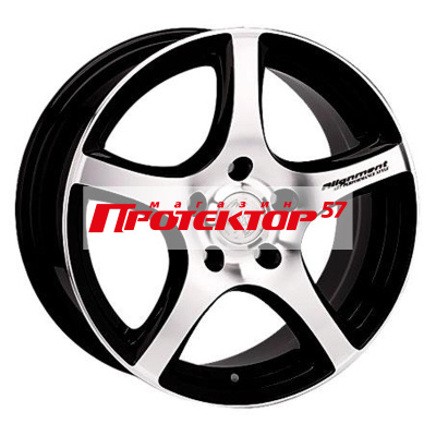 Диск 7x16 5x105 ET40 D56.6 Racing Wheels H-531 BK F/P