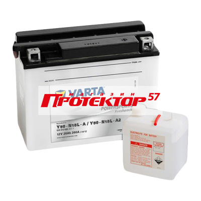Аккумулятор VARTA POWERSPORTS Freshpack 20 А/ч L+ прямая EN200A 92x207x164 Стандартные